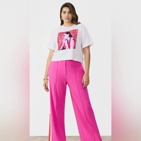 GSTQ God Save The Queen boxy top “if it’s not Fun, I don’t want to do it” 2X NWT - Picture 6 of 13